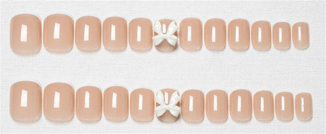 비투윈 네일스트립 네일팁, 1개, 심플리본