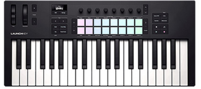 novation Launchkey 37 Mark IV MIDI控制器, Launchkey 37 Mk4, 1個, 混合顏色