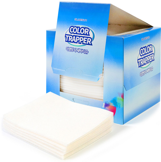 블루선 이염방지 세탁티슈, 200개입, 1개