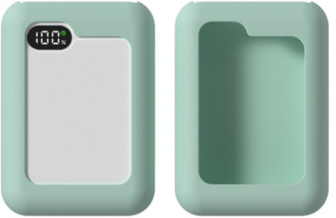 리큐엠 1만용량 미니배터리 기본형 실리콘 전용 케이스