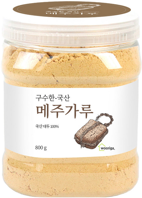 우리가스토리 전통 재래식 고운 메주가루, 800g, 1개