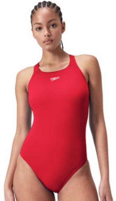 스피도 여성용 솔리드 메달리스트 원피스 수영복 8-134716446