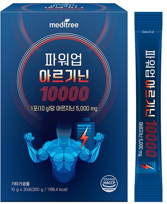 메디트리 파워업 아르기닌 10000 30p, 300g, 1개