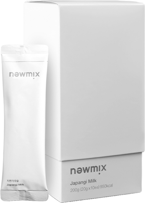 뉴믹스 커피 자판기우유 라떼분말, 1개, 10개입, 20g