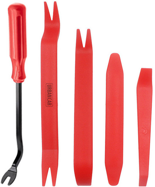 어반카 내장재 헤라 리무버 5종 세트, 레드, 1세트