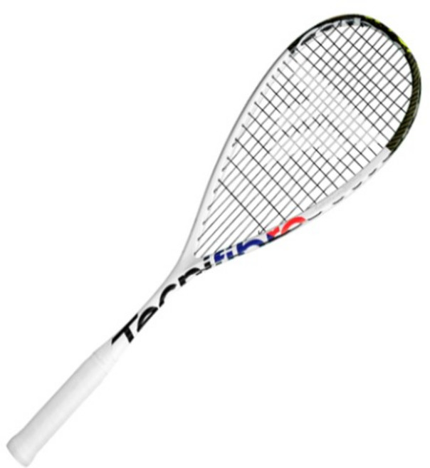 테크니화이버 카보플렉스 스쿼시 라켓 v1, 화이트, 1개, 125 X-TOP
