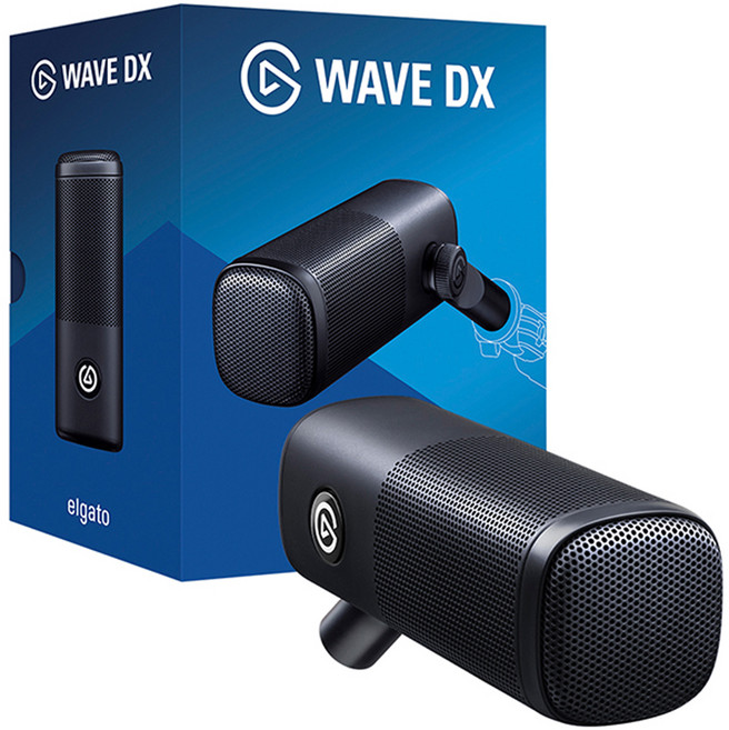 엘가토 웨이브 DX 카디오이드 다이나믹 마이크, ELGATO WAVE DX, 블랙