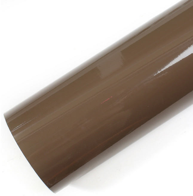 로즈로사 솔리드 인테리어필름 유광 단색 시트지 PGS404, 브라운, 폭 100cm x 길이 50m