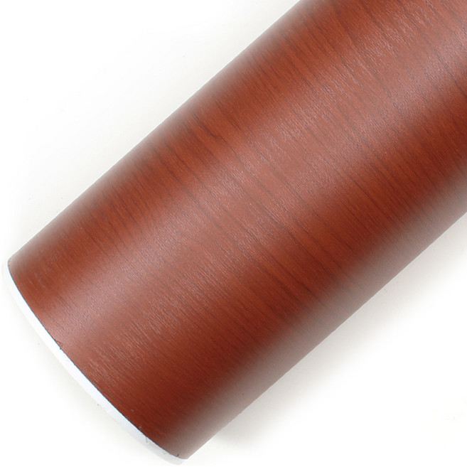 로즈로사 우드 패턴 몰딩 인테리어필름 접착띠시트지 PG567, 레드브라운, 20cm x 20m