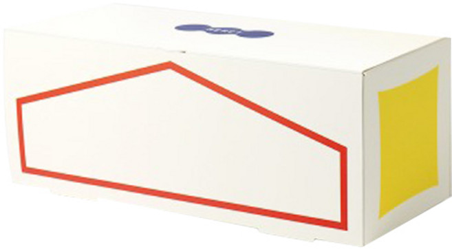 헬로우모리스 레드라인 롤케익 박스 2호, 혼합색상, 7개