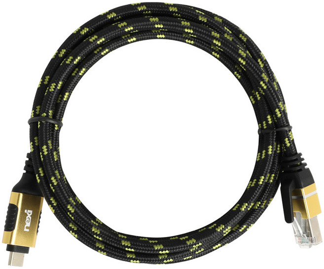 넥시 USB 3.1 타입C M to RJ45 M 기가비트 이더넷 케이블 5m NX1393, 1개, NX-UC-RJ45-050M