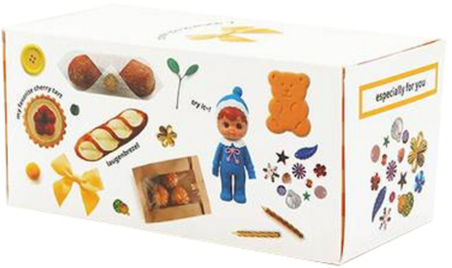 헬로우모리스 내가 좋아하는 롤케익 박스 1호, 혼합색상, 7개