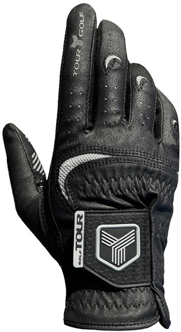 투어골프 남성용 파워그립 골프장갑 오른손용 TGM-06, 그레이, 1개