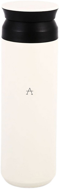 1AM 스텐 보온 보냉 텀블러, 화이트(28 A), 1개, 480ml