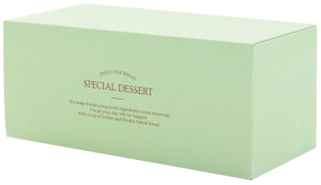 헬로우모리스 민트 엔조이 롤케익 박스 2호, 혼합색상, 7개