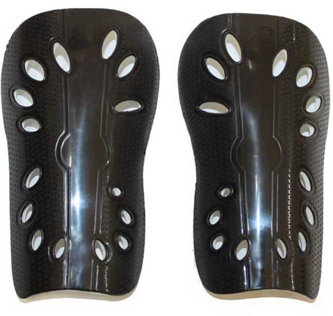 클래식 축구 신가드 양쪽착용 세트, 블랙, 1세트