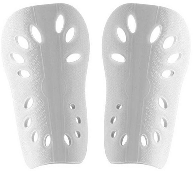 클래식 축구 신가드 양쪽착용 세트, 화이트, 1세트