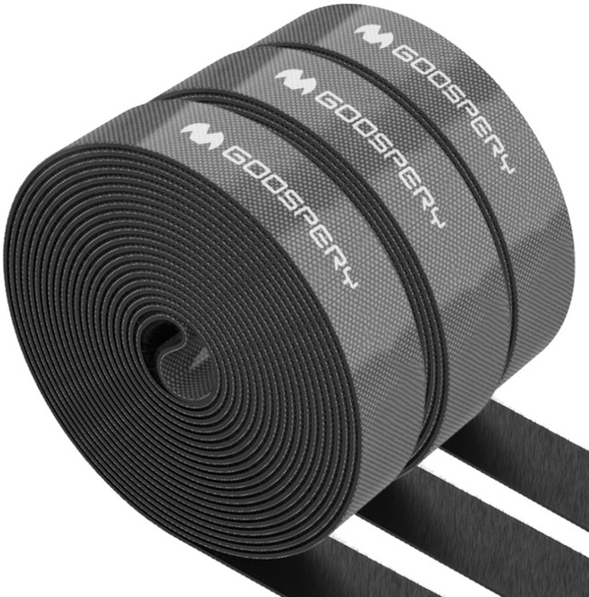 구스페리 선정리 벨크로 케이블 타이 3m, 3개