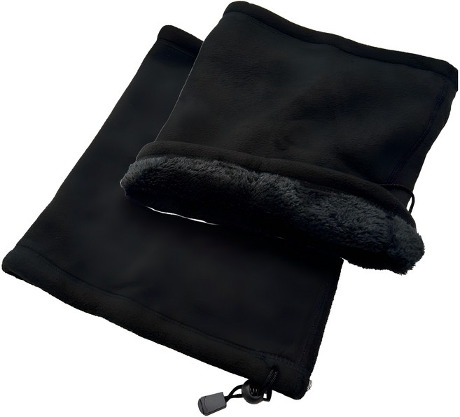 비안 동계 안감 털 방한 남성넥워머, 블랙, 2개