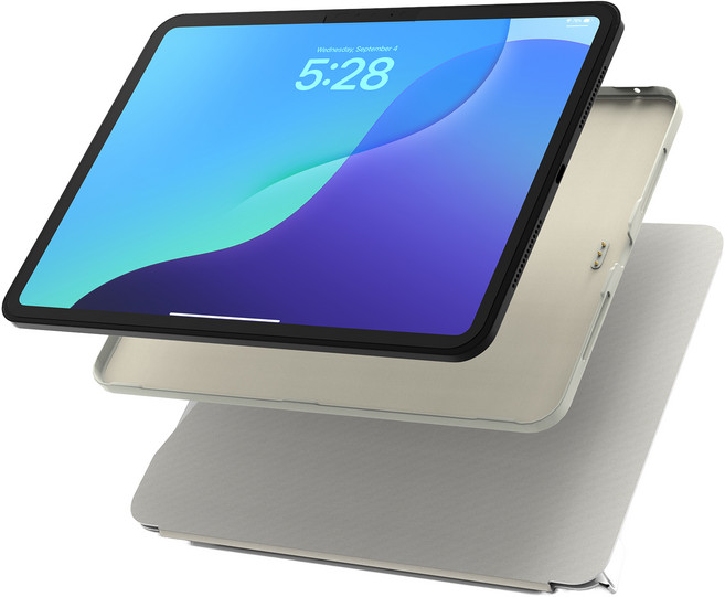 레드빈 P1M4 스마트커넥터 포고핀 마그네틱 폴디오 케이스 + 커버 세트 CP-J1, 크림베이지, 혼합세트, 1세트