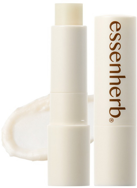 essenherb 荷荷巴精華護唇膏 柔和原味, 1個, 4g, 無色