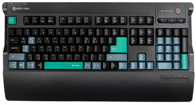 스카이디지탈 nKeyboard 게이밍 유선 키보드, 블랙, NKEY 8K, 제조사축