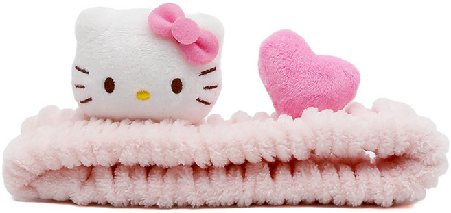 보리보리 헬로키티 인형 세안 밴드