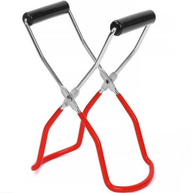 쿠리풀 열탕 소독 병 집게, 레드, 1개