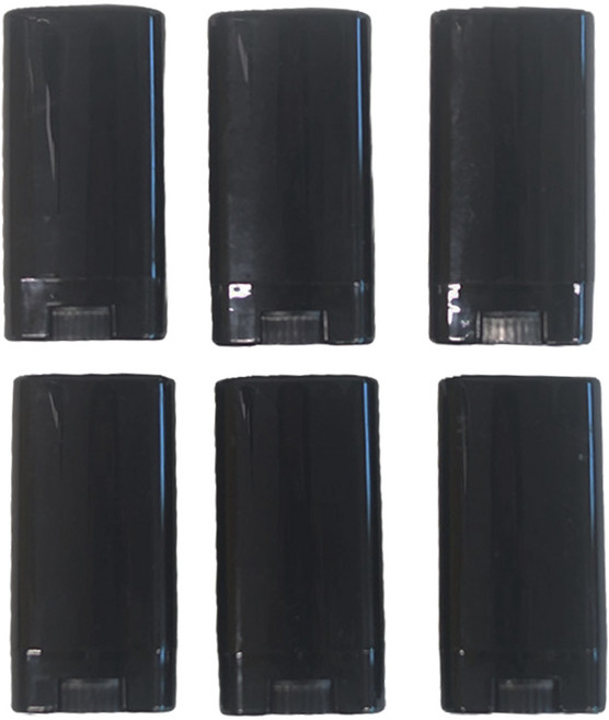 썬스틱 로션 용기 15g 3.7 x 3 x 7.6 cm, 6개, 블랙