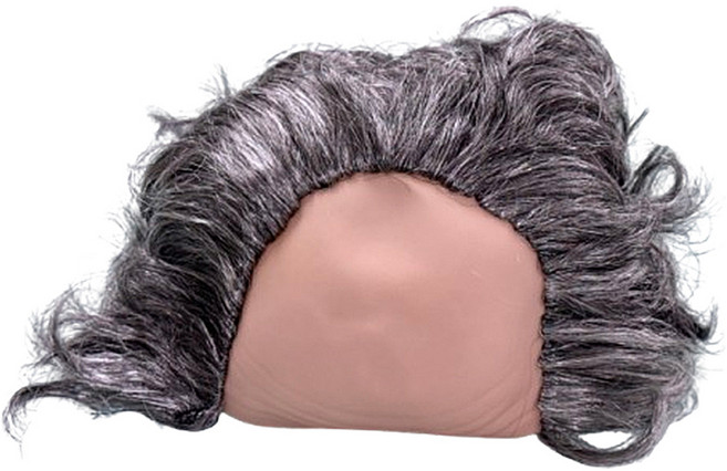 파티공구 마빡이 대머리 가발 일반, 그레이, 1개