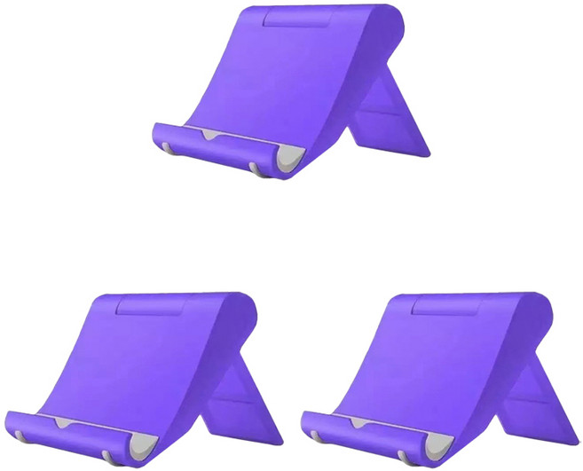 다연경 탁상용 각도 조절 다용도 스탠드 거치대, 퍼플, 3개