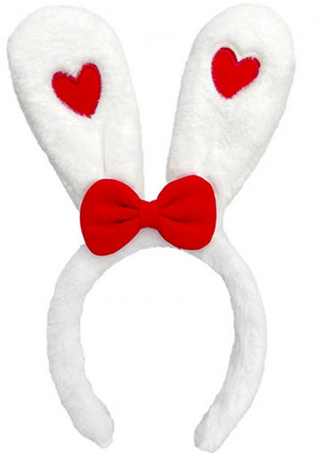 미미파티 귀여운 바니 귀 토끼 머리띠, 토끼 앨리스, 1개