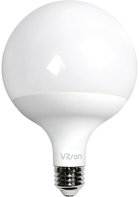 비츠온 LED 볼구 G120 롱타입 15W 65K-21 LN, 1개, 주광색