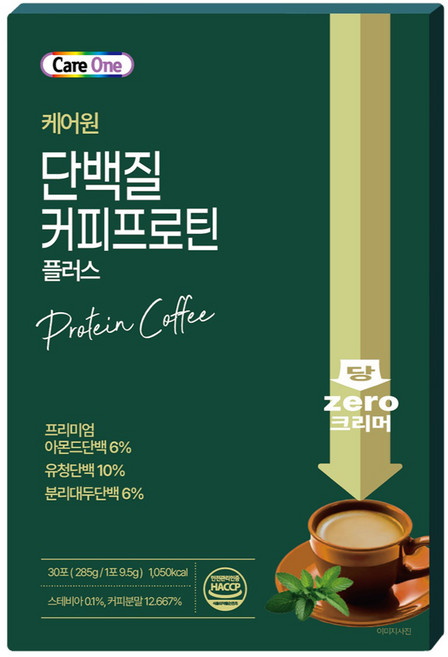 CareOne 蛋白質咖啡 Protein Plus, 1個, 9.5g, 30入