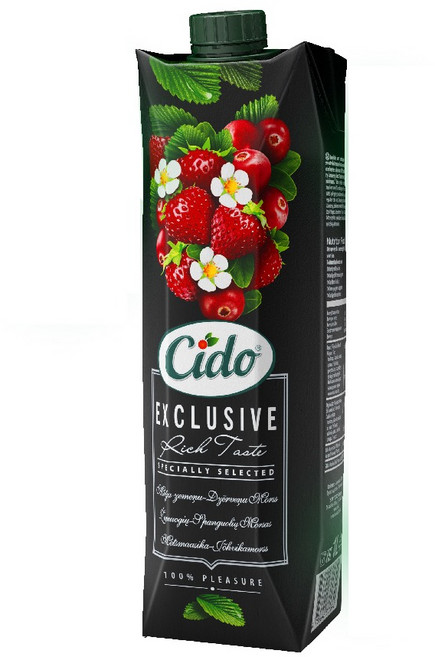 시도 와일드 스트로베리 앤 크랜베리 주스, 1개, 1L