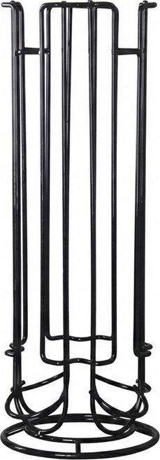 OASISWJ 綠洲五金多趣酷思咖啡膠囊收納架 可收納24顆, 1個, 黑色