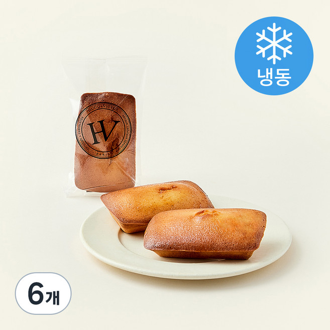 위고에빅토르 피낭시에 나트류 구움 (냉동), 50g, 3개입, 2개