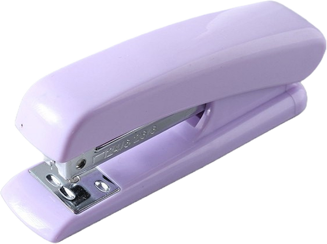 일상속반짝 사무용품 스테이플러, 연보라, 1개