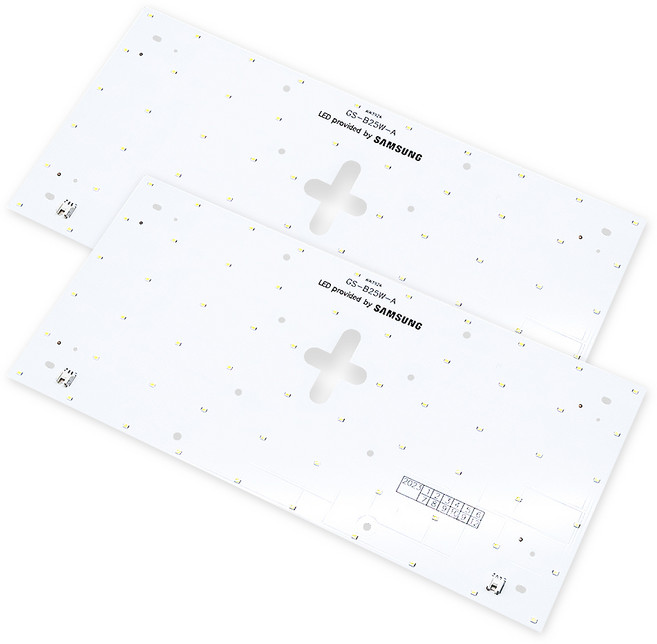 LED 리폼 모듈 사각 램프 50W, 주광색, 1개