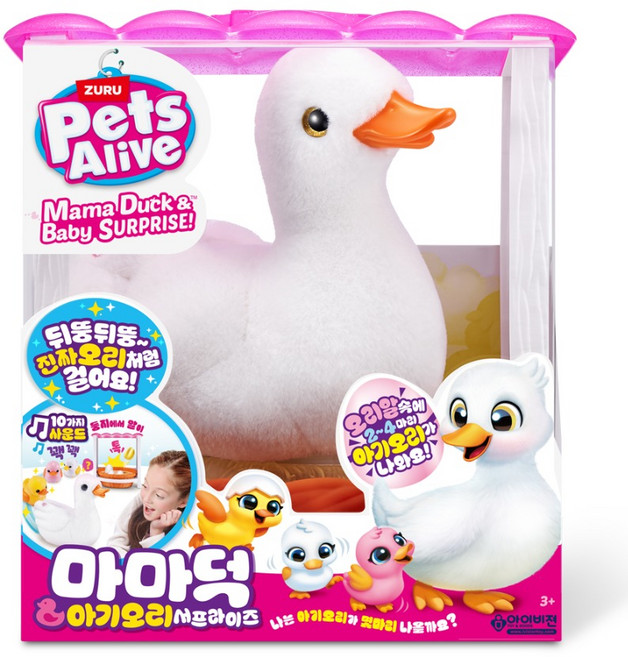 펫츠얼라이브 아이비젼 마마덕, 혼합색상, 1개