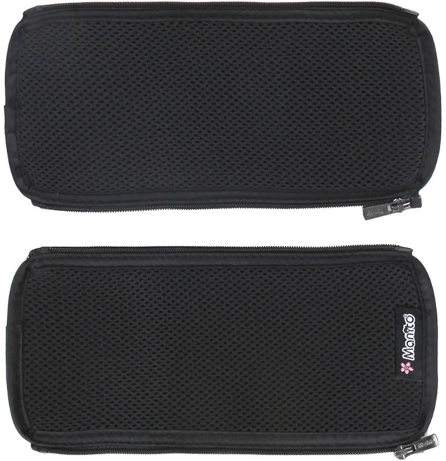 마니또 부가부 버터플라이 전용 클린그립 유모차 핸들커버 2p 세트, 블랙, 1세트