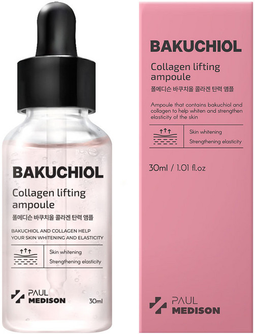 폴메디슨 바쿠치올 콜라겐 탄력 앰플, 1개, 30ml