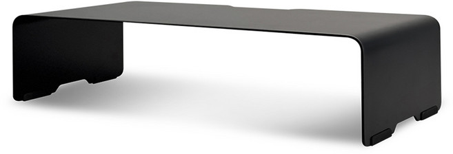 일렉싱크 높은 철제 모니터 받침대 470mm, 트루 블랙, 1개