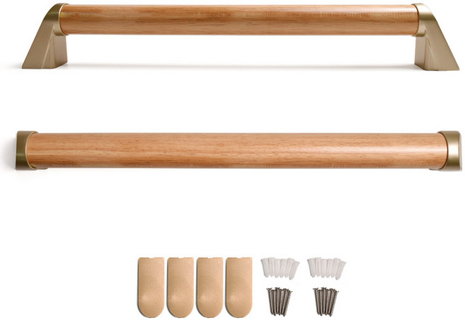 손잡이세상 원목 안전손잡이, 혼합색상, 2개