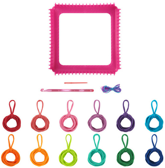 마다꾸미 양말목 만들기 96p + 틀 바늘 세트, 랜덤발송, 1세트