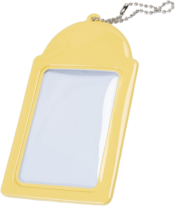 미소로운 컬러풀 폴라로이드 포토카드 보관앨범 홀더 7 x 10 cm, 옐로우 홀더, 1매