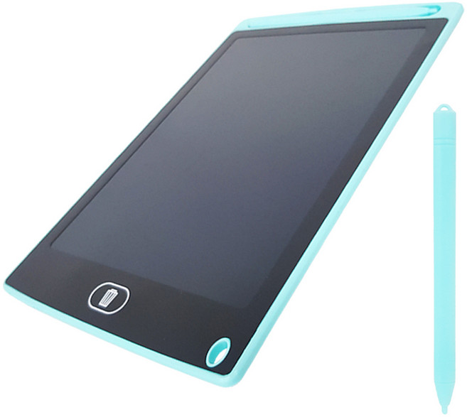 아가플러스 컬러 LCD 필기 드로잉 패드 세트, 블루, 1개