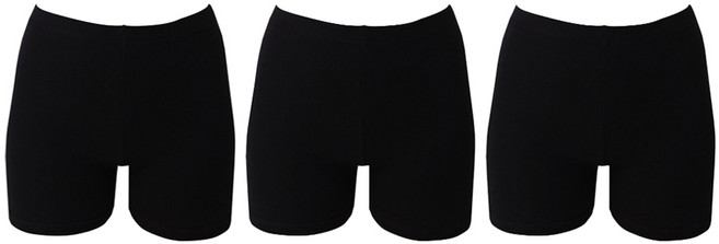 올리비아바비 베이직 면스판 2부 속바지 3p