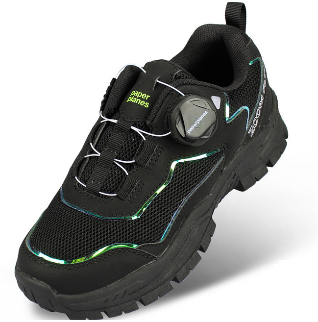 페이퍼플레인키즈 아동용 다이얼 끈없는 워킹화