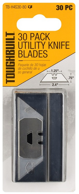 TOUGHBUILT 美工刀片 TB-H4S30-80, 1個